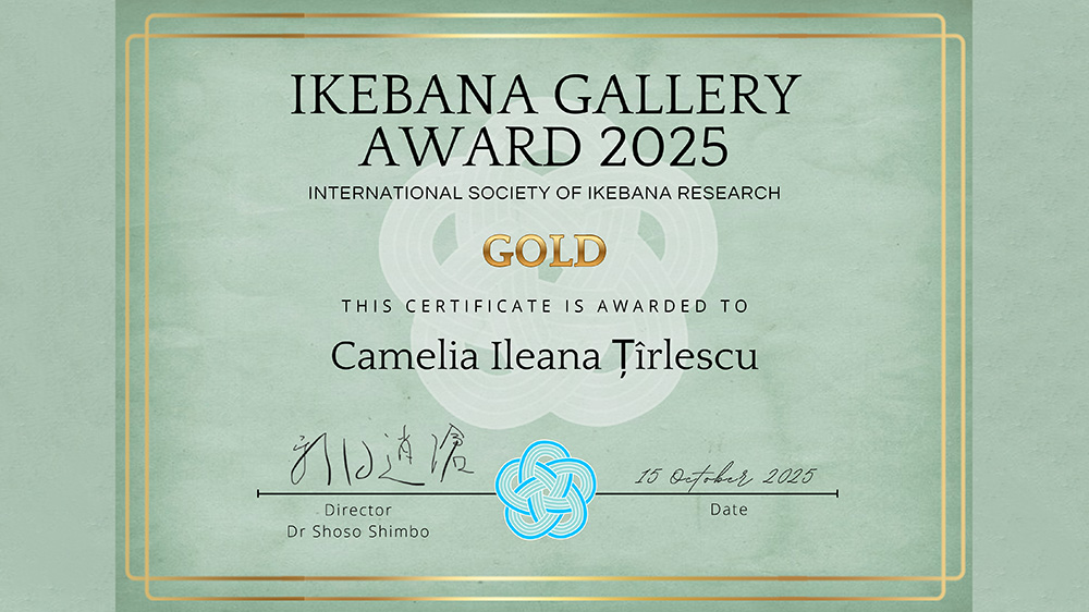 Ikebana Gallery Award 2025 – Gold Award
